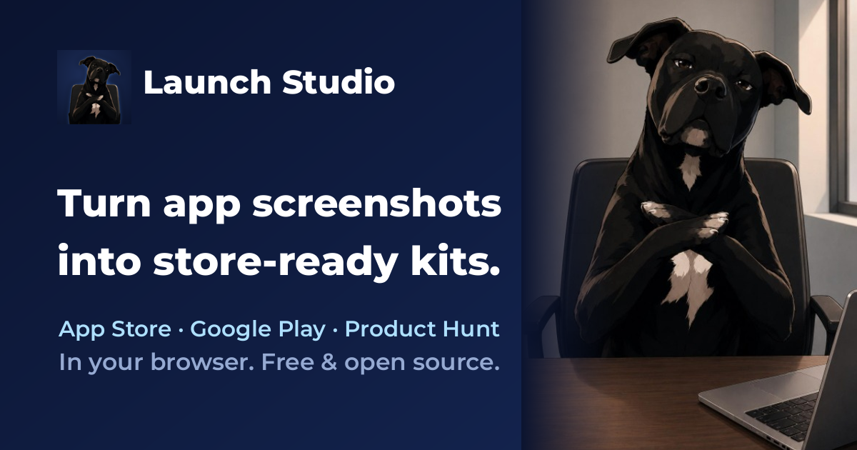 Launch Studio screenshot
